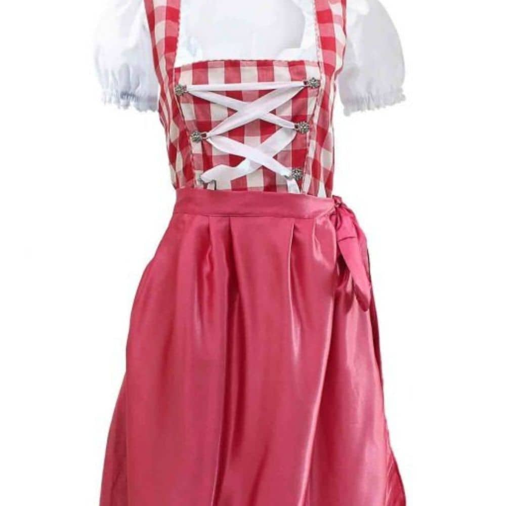 Pink Red Dirndl Pink Red Dirndl