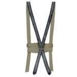 Lederhosen premium Shaded Grey Traditional Suspenders: