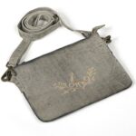 Grey Leather Bag