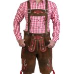 German Oktoberfest Lederhosen